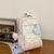 Verspielter Katzen-Design Schultasche