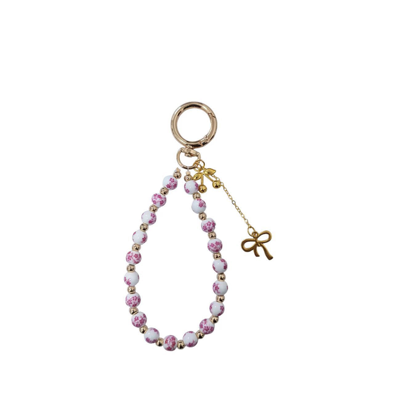 Florale Perlen-Charm-Armband Brehn