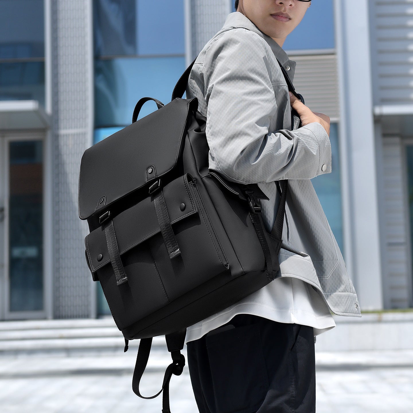 Stylischer funktionaler Reiserrucksack Brehn