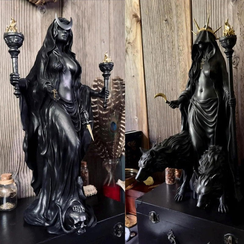 Dekorative Hexen-Themen Kessel Lampe Brehn