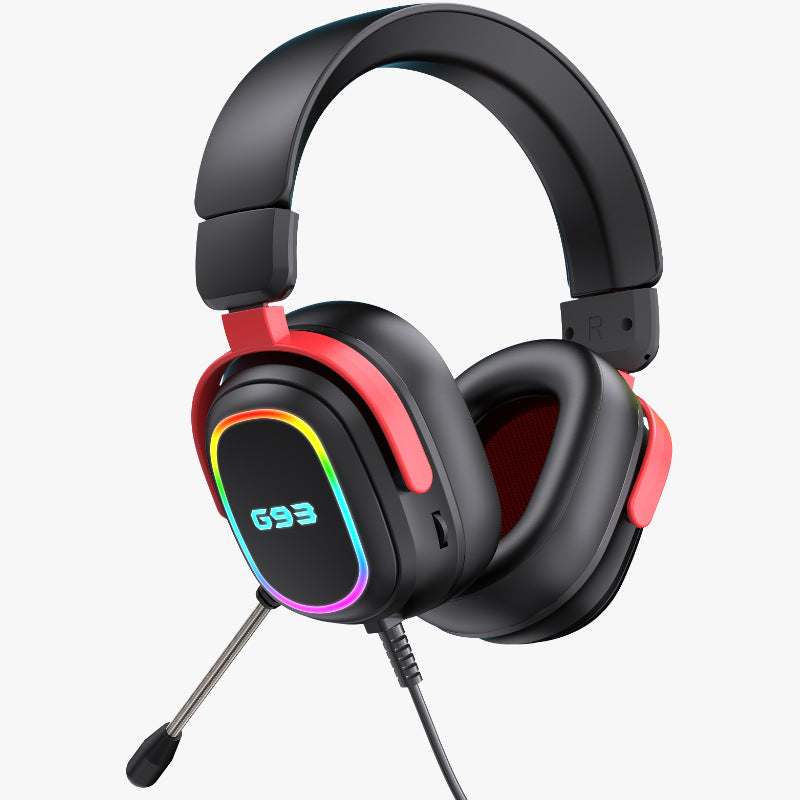 Gaming-Headset mit Rgb-Hintergrundbeleuchtung und Bequemer Polsterung Brehn