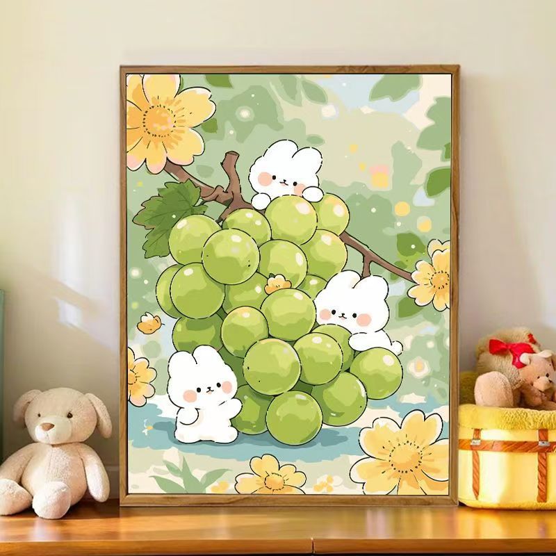 Verspielt Bunny-Thema Wandkunst Brehn