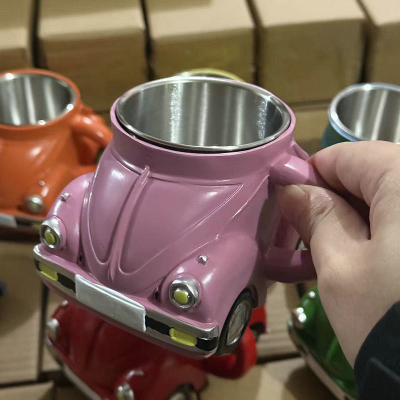 Spaßige Autoform Kaffeetasse Brehn