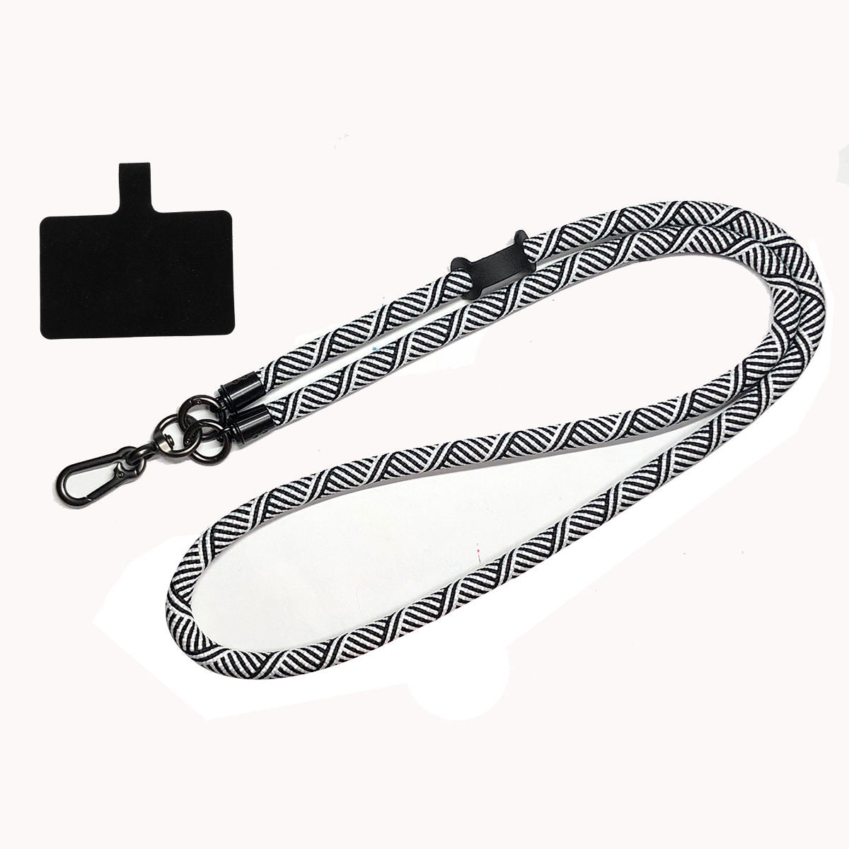 Gemusterte Nylon Schlüsselband Brehn