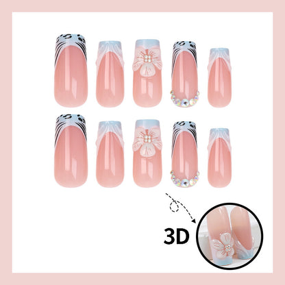 Kunstnagelset mit floralen und trendy Designs Brehn
