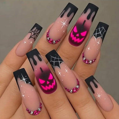 Spooky Halloween Nail Art Extensions Brehn
