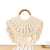 Handtasche mit Fransigem Makramee-Design Brehn