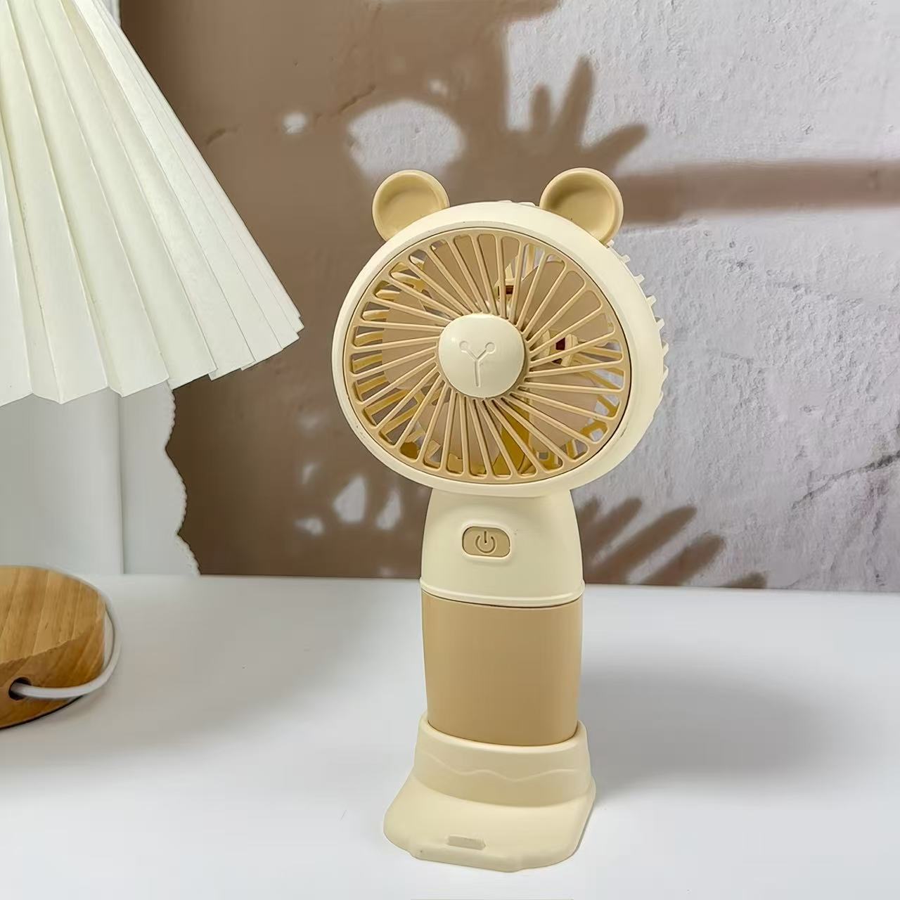 Damen Tragbarer Handventilator mit Tierohren Brehn