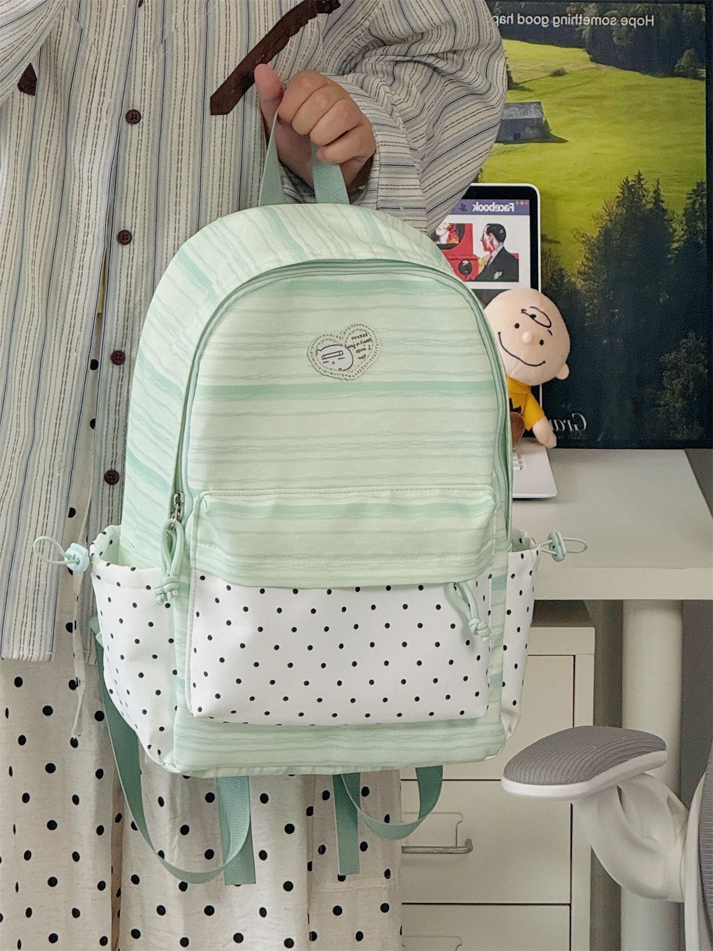 Leichter Mehrfach-Taschen Wanderschulrucksack