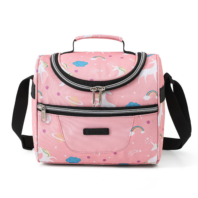 Damen Isolierte Kühltasche mit verspieltem Einhorn-Motiv Brehn