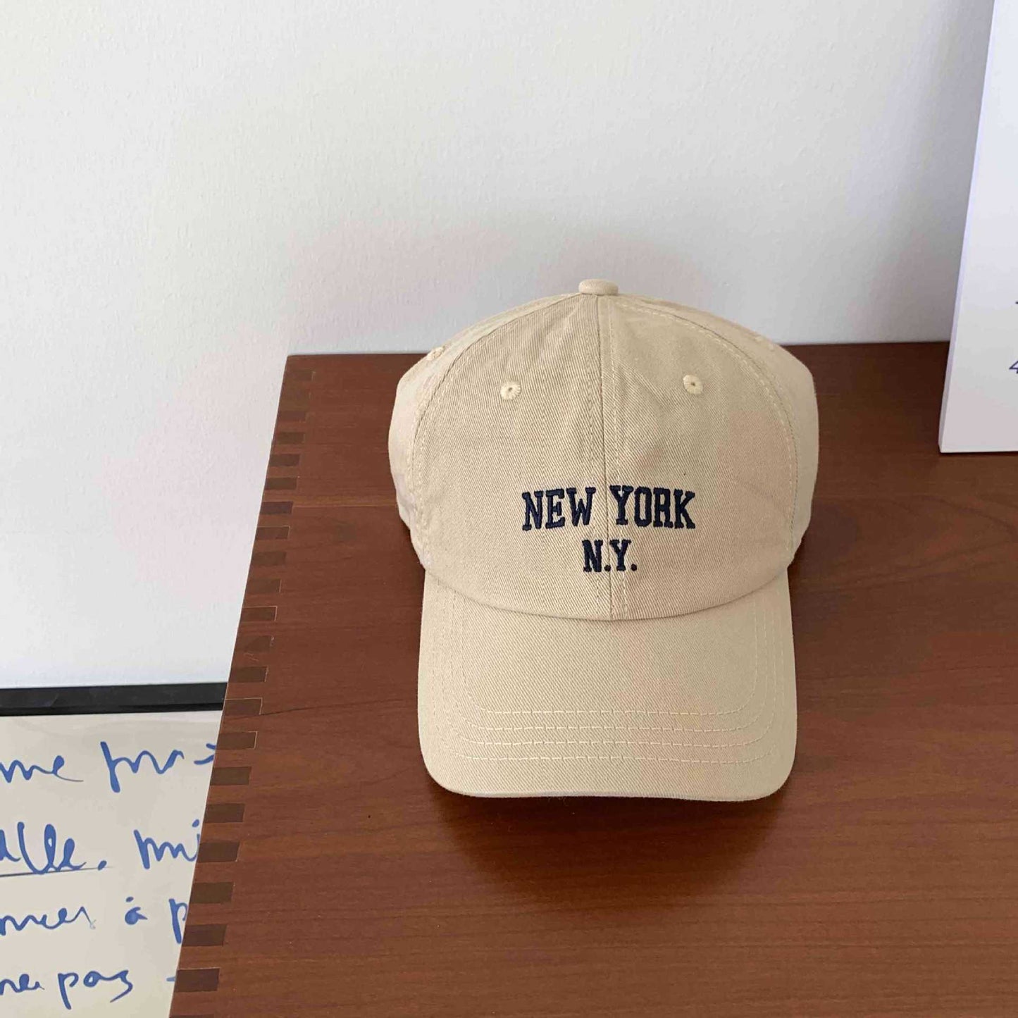 Unisex Bestickte New York Statement Baseball Cap Brehn