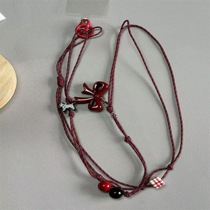 Verspielter Perlen Charm Brillenhalter Brehn