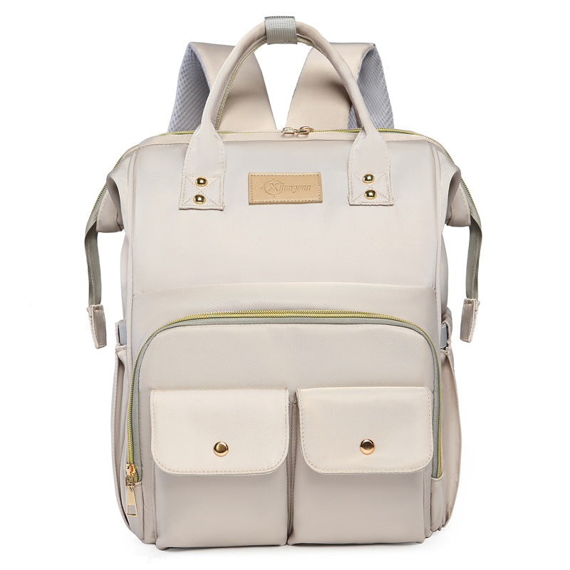 Stylische Mehrfach-Taschen Wickelrucksack Brehn