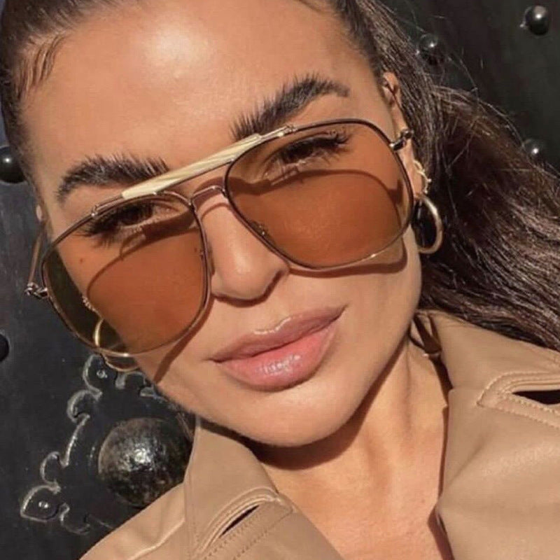 Damen Piloten-Sonnenbrille mit stylishem Design und UV-Schutz Brehn