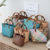 Handtasche Aus Geflochtenem Bast Brehn