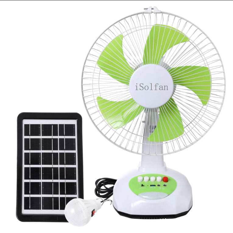 Unisex Solarstandventilator mit Fernbedienung Brehn