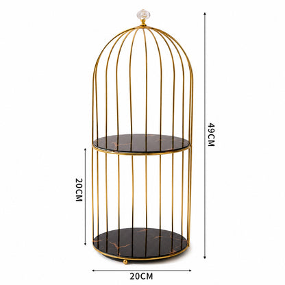 Dekorativer Vogelkäfigregal