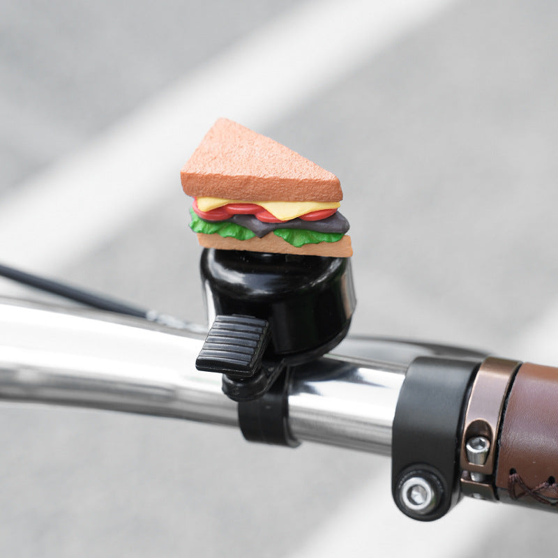 Neuheit Lenkerfahrradglocke mit Silikon-Popcorn-Topper und universellem Clamp Brehn
