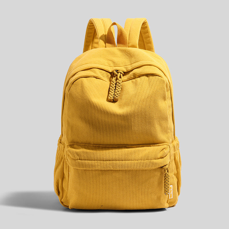 Kompakter Texturierter Schulrucksack Brehn