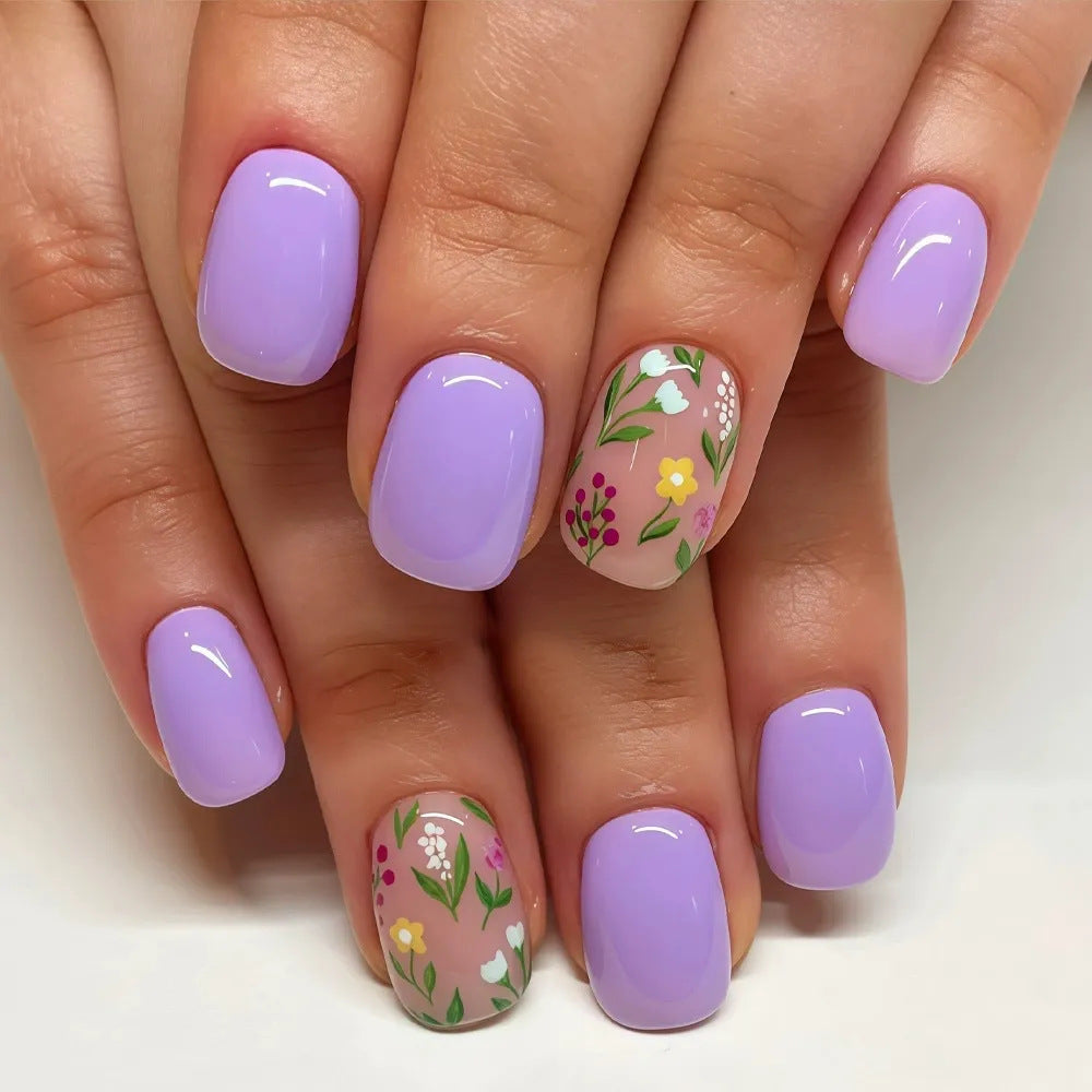 Floral Art Acryl Nageldesign Brehn