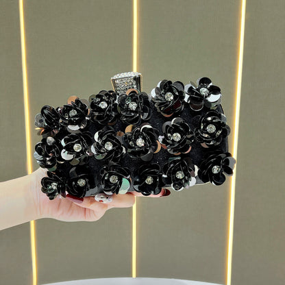 Florale Verzierte Abendclutch  1791727849