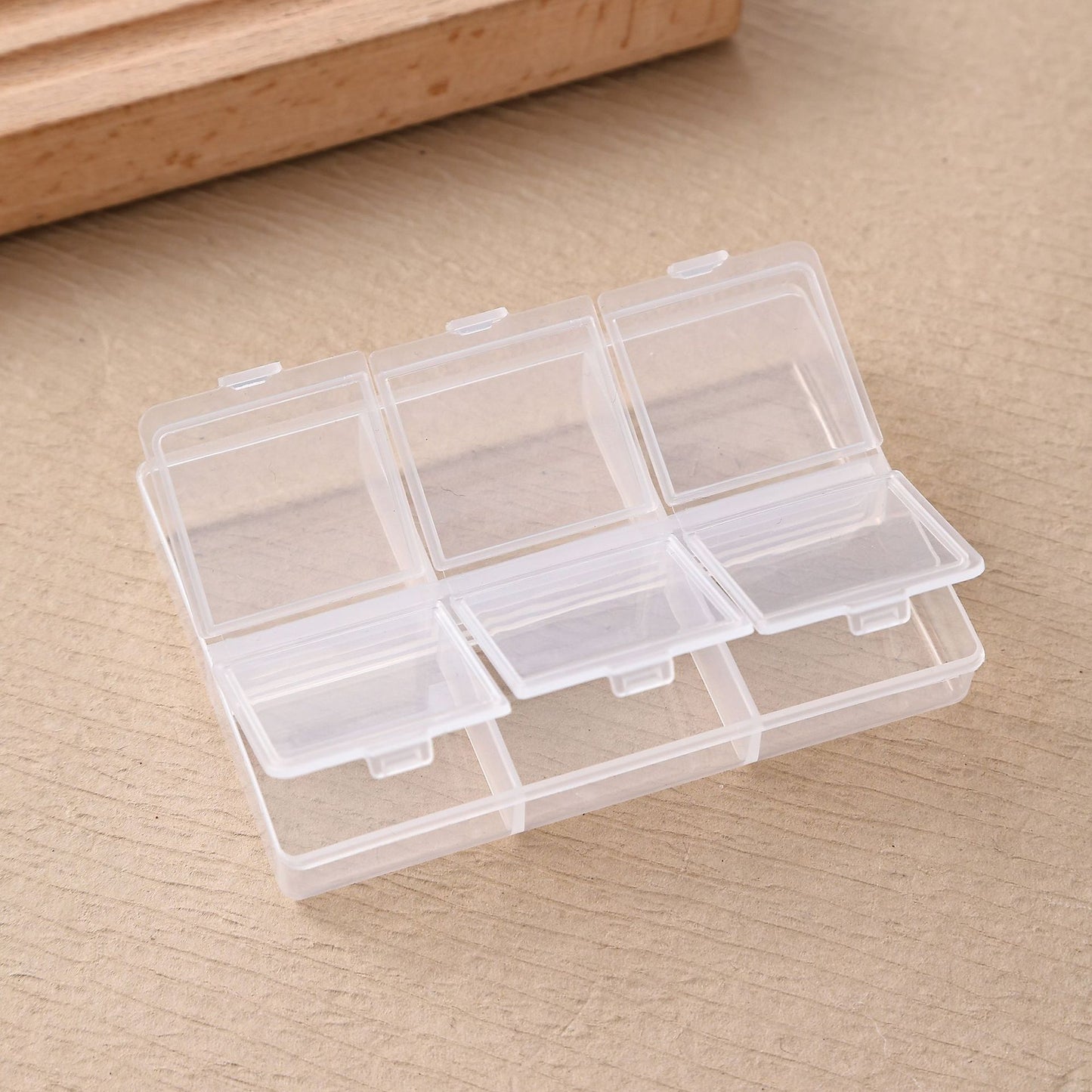 Klare Mehrfach-Organizer-Box Brehn