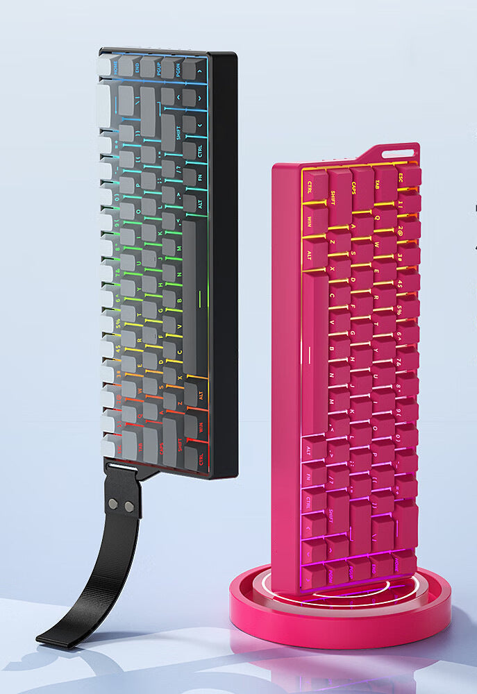 Kompakte mechanische Gaming-Tastatur mit RGB-Hintergrundbeleuchtung Brehn
