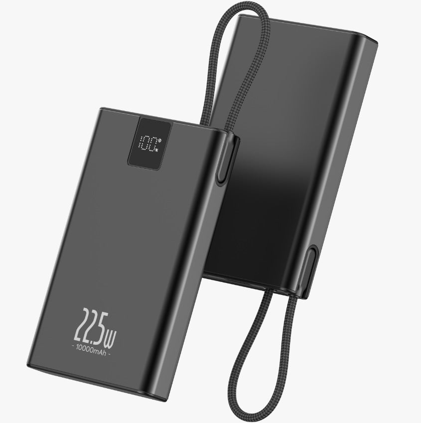 Tragbare Hochleistungs-Powerbank mit Intelligenter Ladeanzeige und Usb-C-Anschluss Brehn