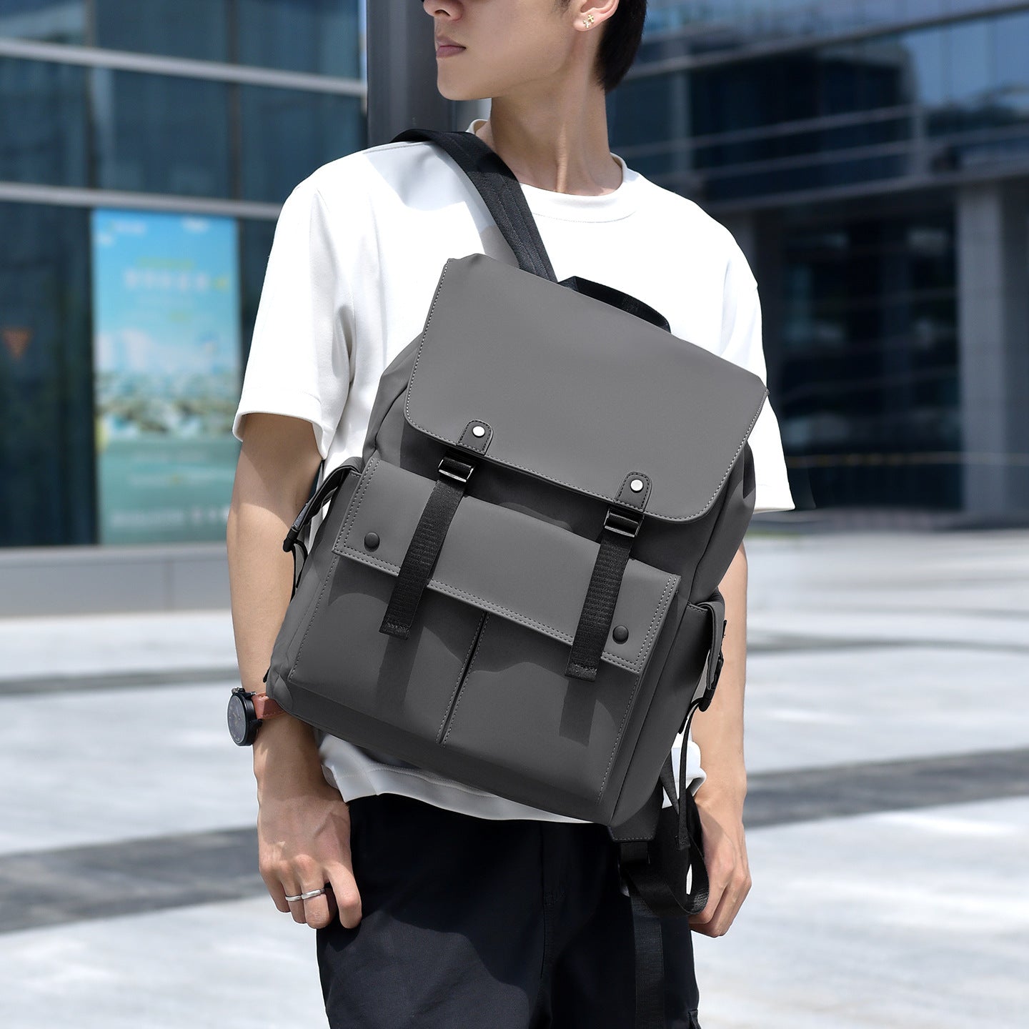 Stylischer funktionaler Reiserrucksack Brehn