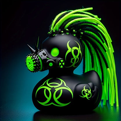 Deko Gummiente mit Mohawk Brehn