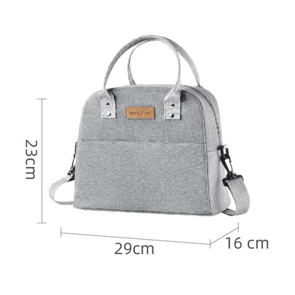 Isolierte Lunch-Tasche mit Seitentasche Brehn