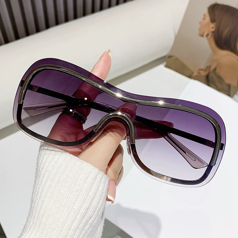 Damen Oversized Fashion Sonnenbrille Brehn