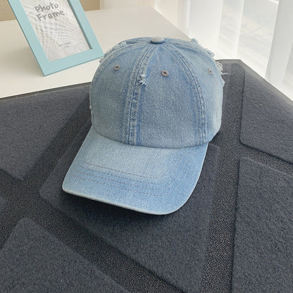Damen Destroyed Denim Baseball Cap Brehn 1784084168