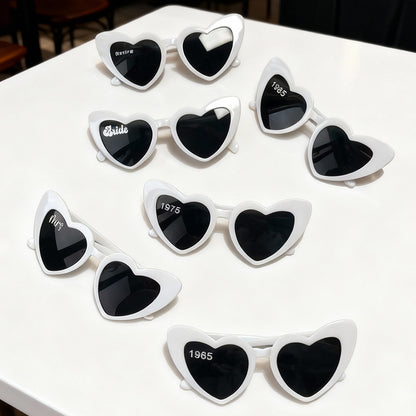 Stylische Herzrahmen-Sonnenbrille Brehn