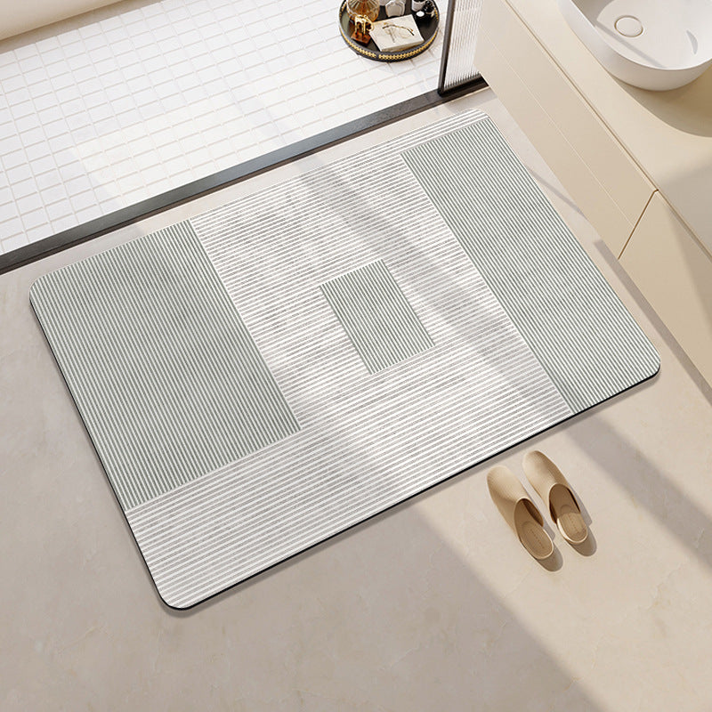 Geometrisches Muster weiche Badematte Brehn