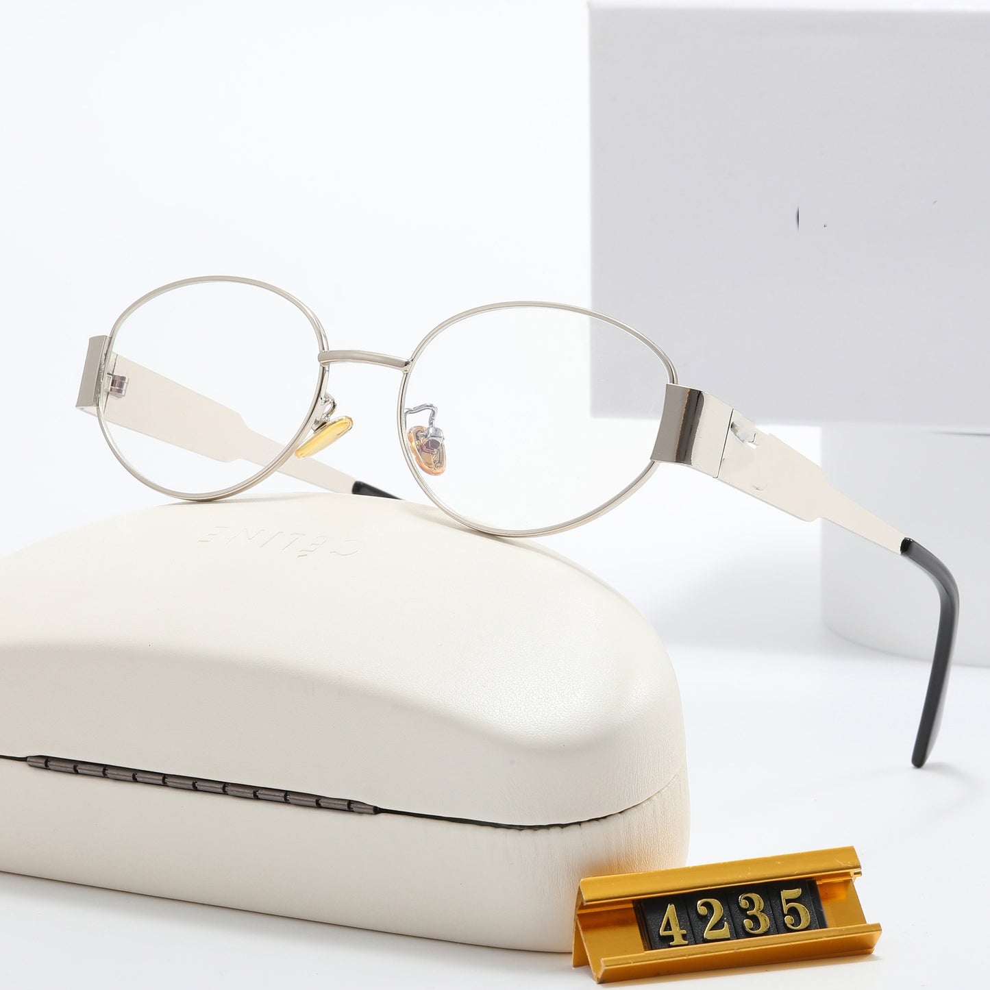 Damen Elegante Designer-Sonnenbrille mit filigranem Rahmen und UV-Schutz Brehn