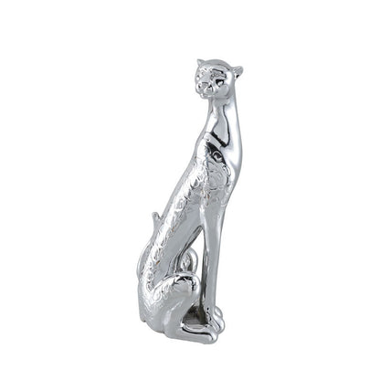 Elegante dekorative Katzen Skulptur