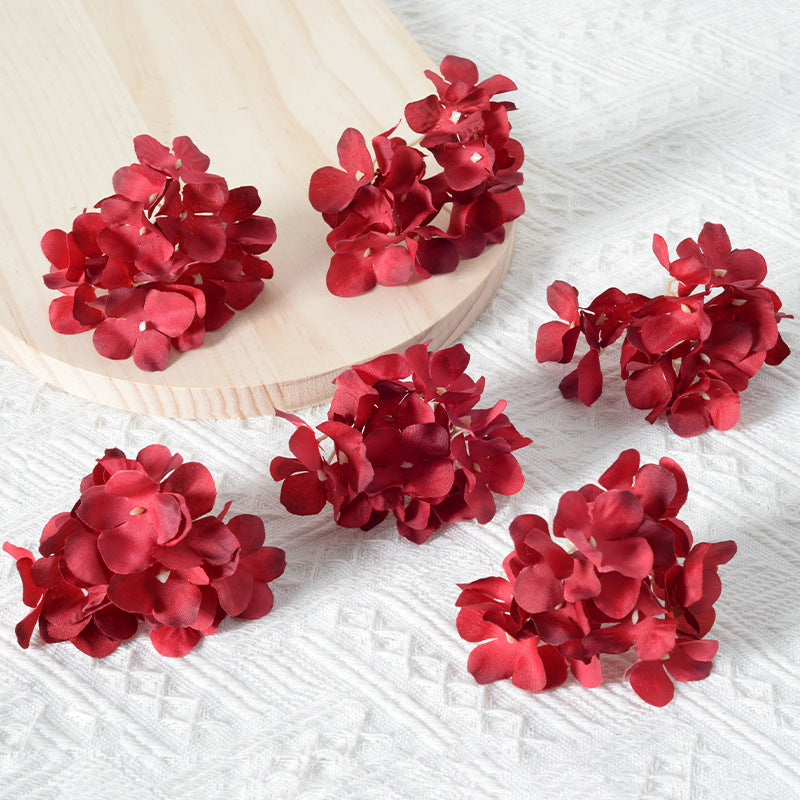 Blumenstoff Haarschmuck