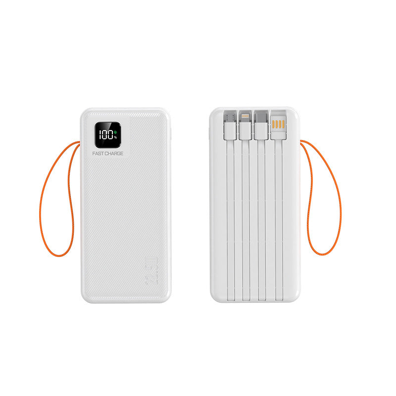 Tragbare Powerbank mit Digitalanzeige und Hochgeschwindigkeitsladung Brehn