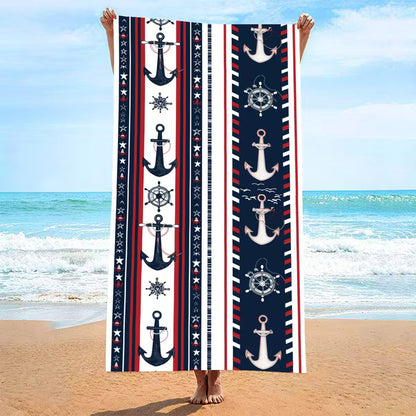Damen Strandtuch mit kreativem Golfthema Brehn