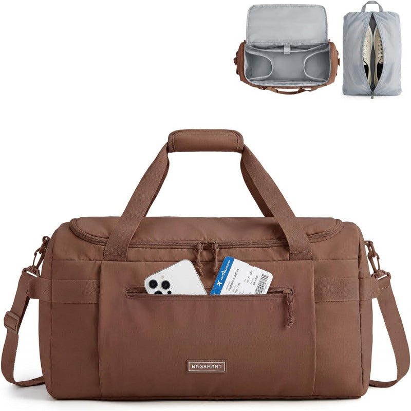 Vielseitige Multi-Compartment Reise-Duffel-Tasche Brehn
