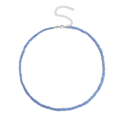 Buntes Perlen-Choker-Halsband Brehn