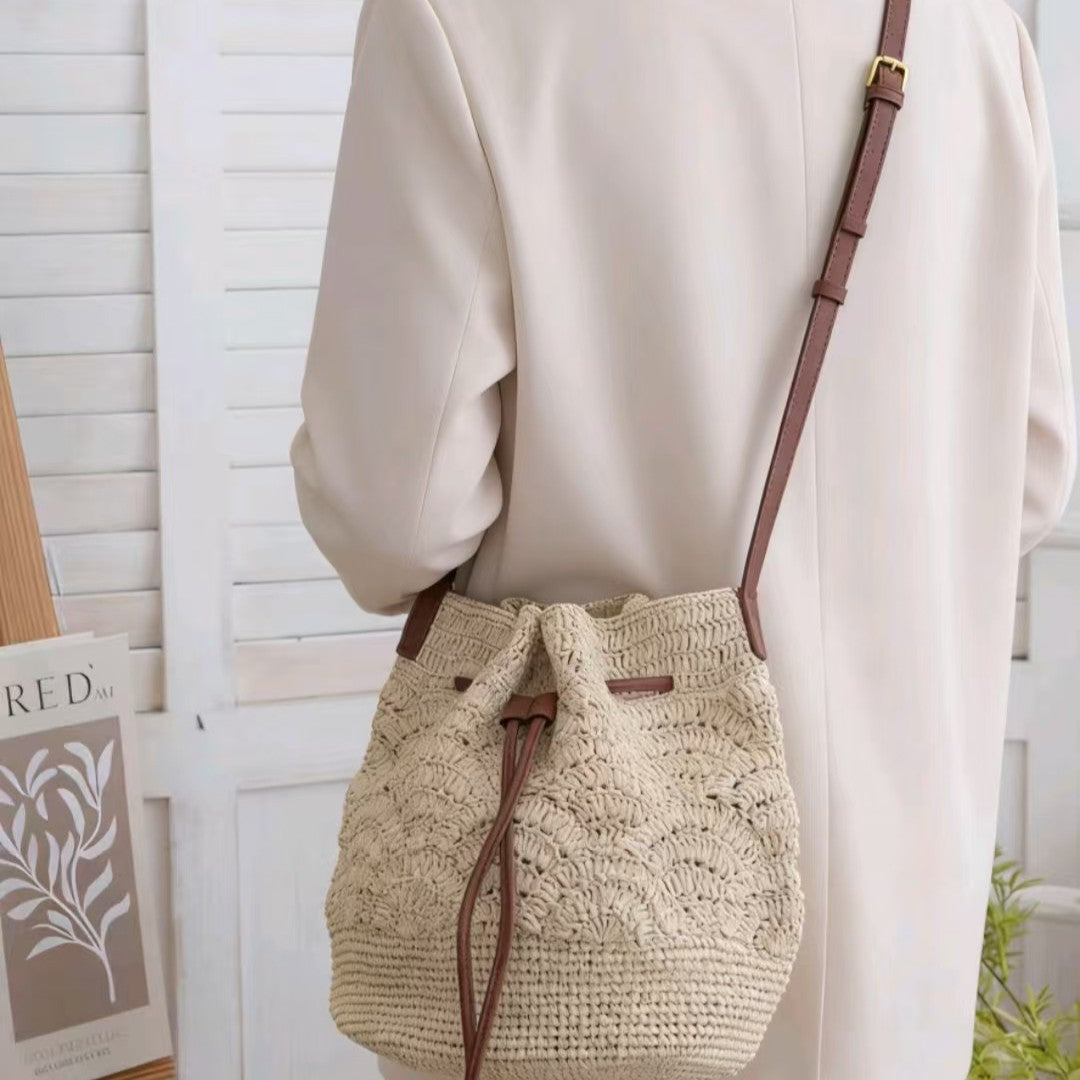 Dessinierte Makramee-Handtasche Brehn