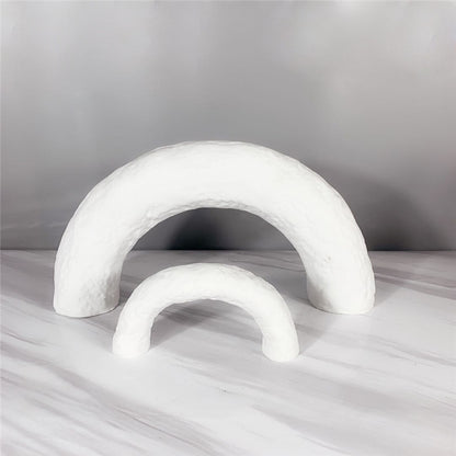 Abstrakte dekorative Bogen-Skulptur