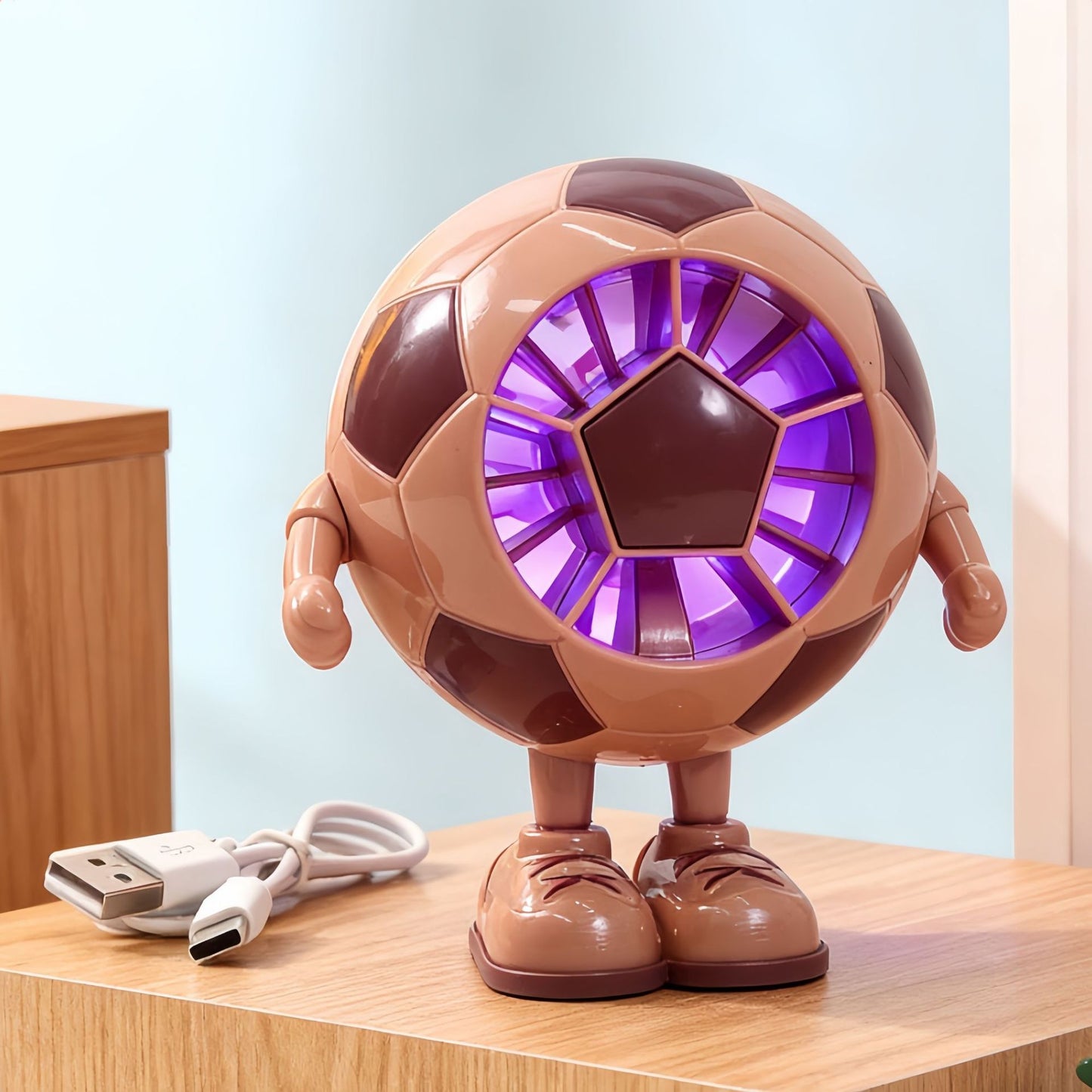 Damen Lustiger Tischventilator im kreativen Tierdesign Brehn