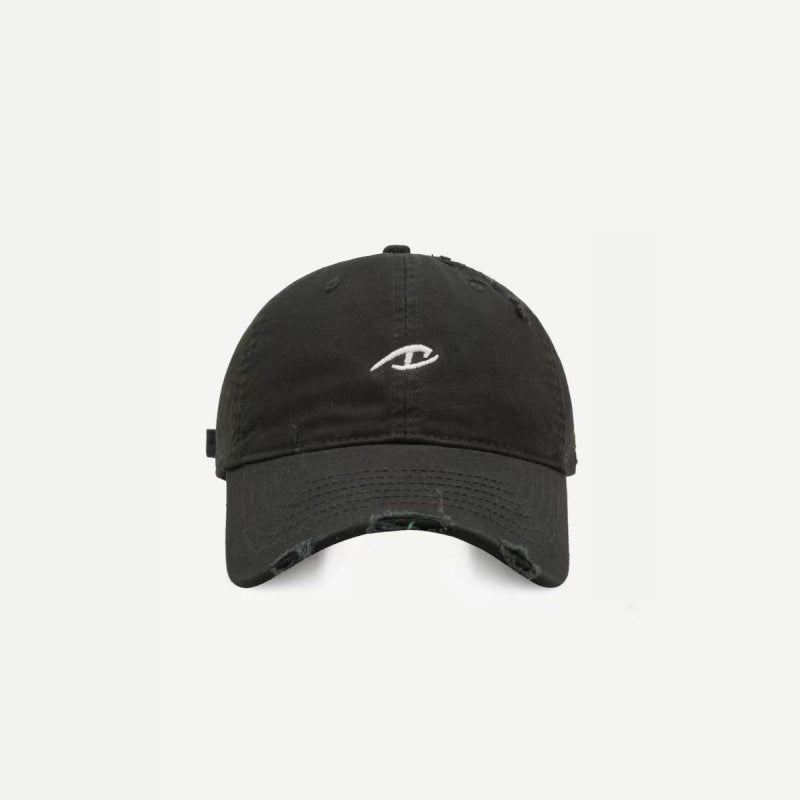 Damen Distressed Casual Baseball Cap Brehn