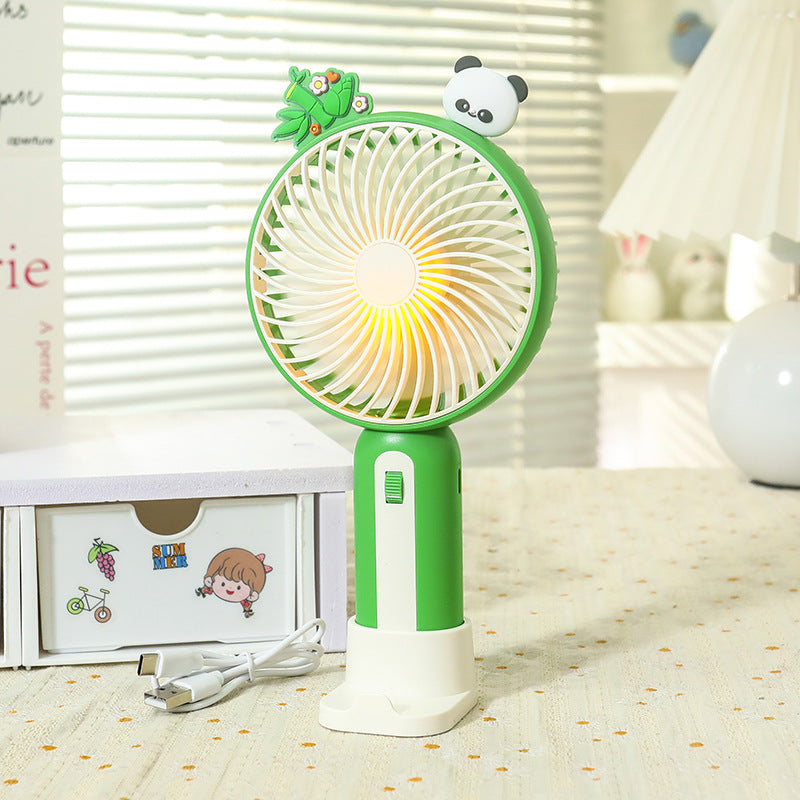 Damen Tragbarer Handventilator mit verspieltem Tierdesign Brehn