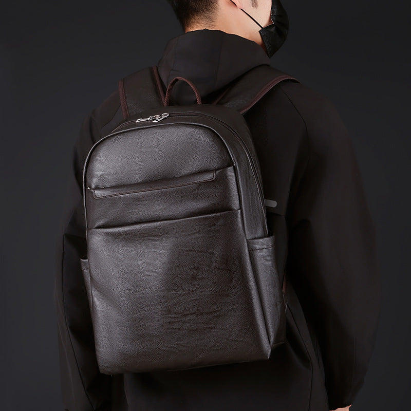 Stylische Leder-Rucksack Brehn