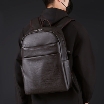 Stylische Leder-Rucksack Brehn