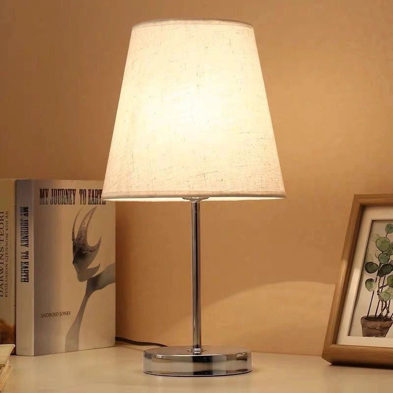 Vintage Blumen Tischlampe
